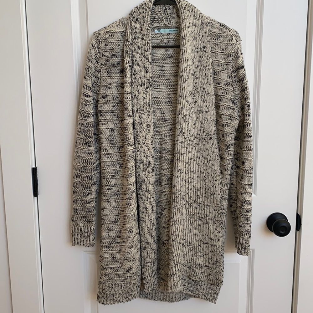Oversized gray cardigan Maurice’s sweater